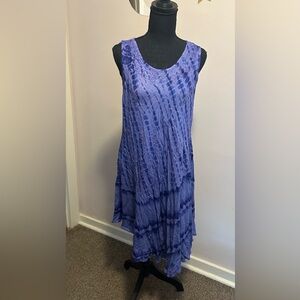 Purple and Blue Dress